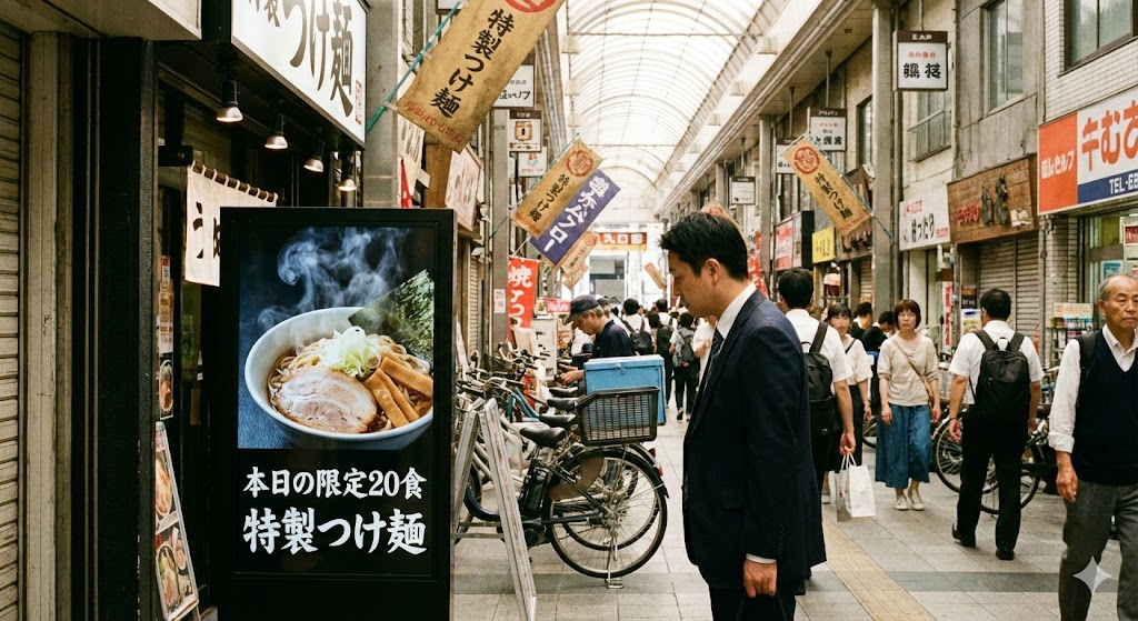 メニューボードの動的更新