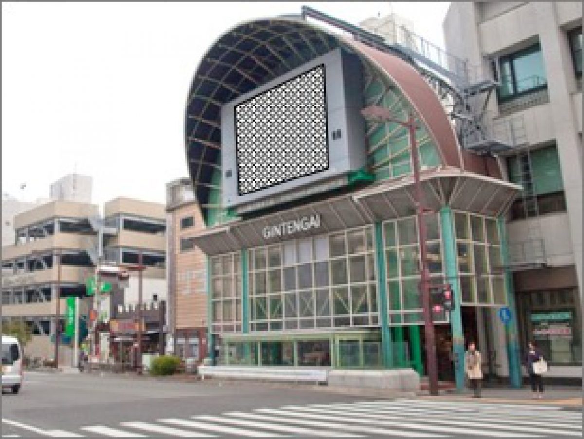 ストリートビジョン（大街道・銀天街） 実写